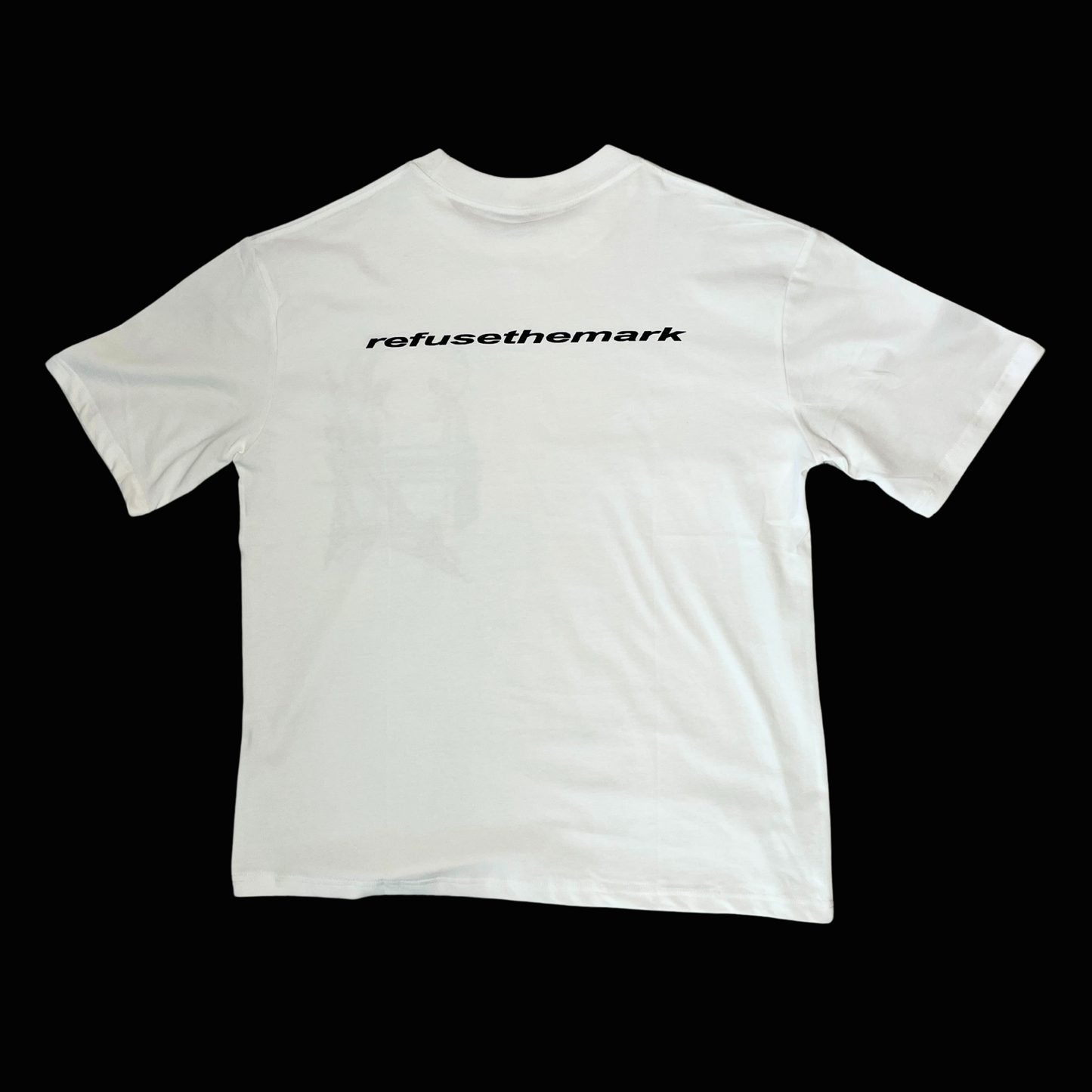 refusethemark - SAMPLE - 'The Covenant' - Oversized T-Shirt - White - Back